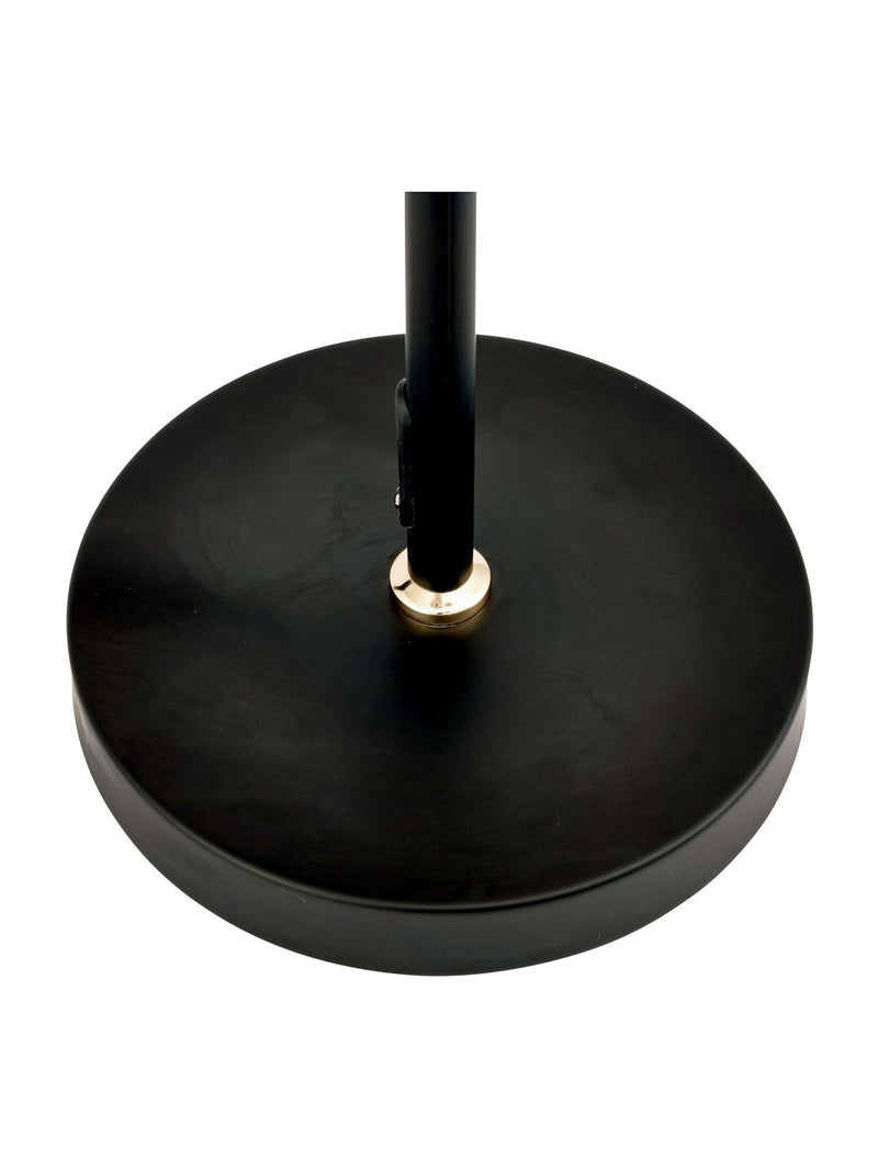 Pacific Blair smoke glass ball table lamp, UK version