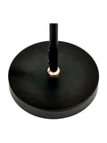 Pacific Blair smoke glass ball table lamp, UK version