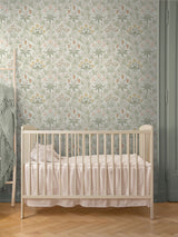 Next William Morris At Home Celandine Wallpaper Sample A4 in Forest- Buy online at McGrocer