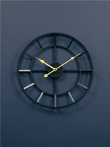 Next Fifty Five South Black Kent Oversized Wall Clock 40cm- Buy online at McGrocer