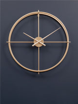 Next Fifty Five South Gold Kent 60cm Wall Clock- Buy online at McGrocer