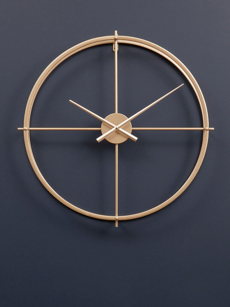 Fifty Five South gold Kent wall clock 60cm - British product