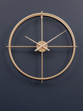 Fifty Five South gold Kent wall clock 60cm - British product
