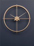 Fifty Five South gold Kent wall clock 60cm - British product