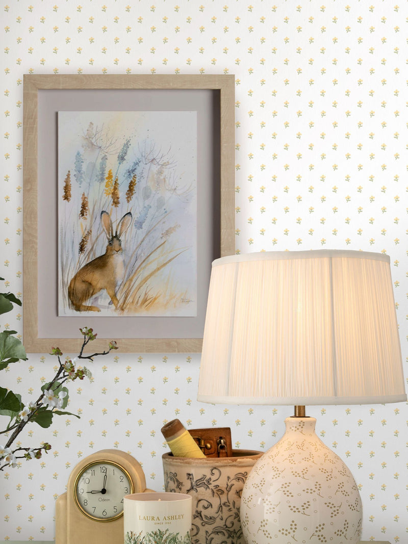 Laura Ashley Violet Wood wallpaper 10m roll (British brand)