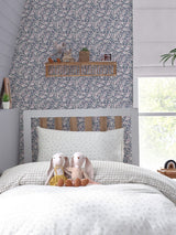 Next Laura Ashley Purple Libby Wallpaper Sample A4- Buy online at McGrocer