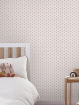 Next Laura Ashley Lavender Purple Daisy Wallpaper Sample A4- Buy online at McGrocer