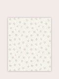 Laura Ashley Dove Grey Alphabet A4 wallpaper sample (British brand)