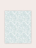 Laura Ashley Duck Egg Blue Louise wallpaper sample A4 (British brand)