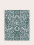 Laura Ashley Apolline Tapetenmuster in Jadegrün (britische Marke)