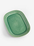 Nina Campbell Green Meadow serving platter, imported from the UK