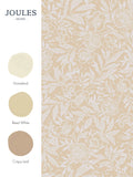 Joules Ditsy wallpaper sample cream twilight (British brand)