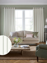 Next Laura Ashley Fresh Green Farnworth Stripe Made to Measure Curtains- Buy online at McGrocer