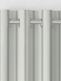 Laura Ashley Fresh Green Farnworth stripe curtains, imported from the UK
