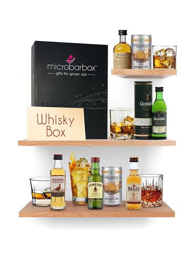 Next MicroBarBox Whisky Selection & Mixers Gift Set- Buy online at McGrocer