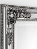 Julian Bowen pewter grey dress mirror 170cm, UK version