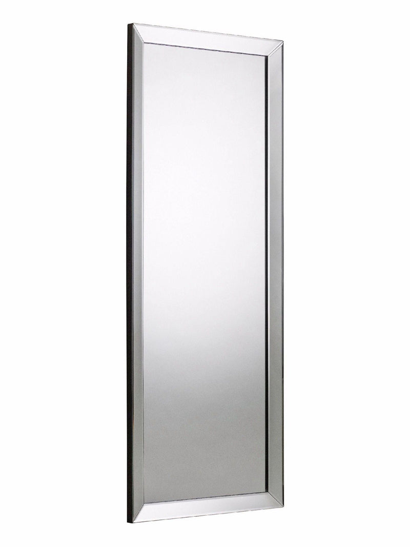 Julian Bowen Silver Soprano Lean-To Dress Mirror 170cm, UK version