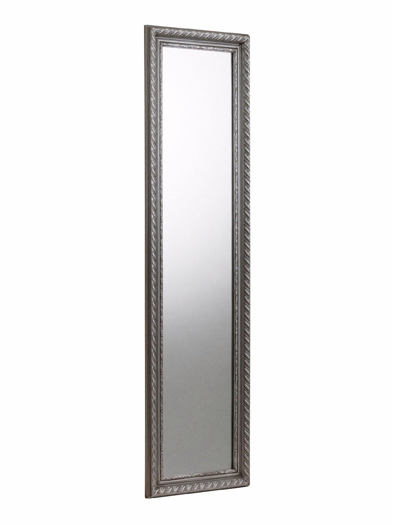 Julian Bowen Allegro Pewter Grey Dress Mirror, UK version