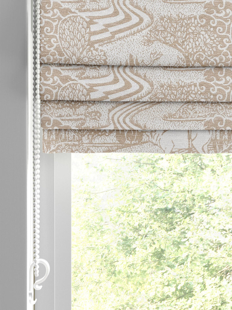 Laura Ashley Natural Trecastle Roman blind, UK version