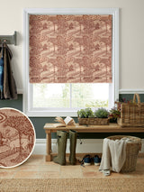 Next Laura Ashley Orange Trecastle Made to Measure Roman Blind- Buy online at McGrocer
