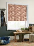 Laura Ashley Orange Trecastle Roman blind - British product