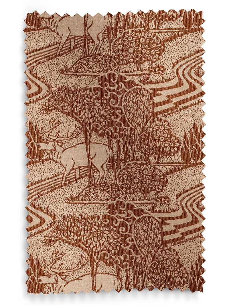 Laura Ashley Orange Trecastle Roman blind - British product