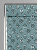 Laura Ashley blue Gower roman blind, UK version