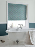 Laura Ashley blue Gower roman blind, UK version