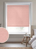 Laura Ashley pink Gower roman blind made to measure (British brand)