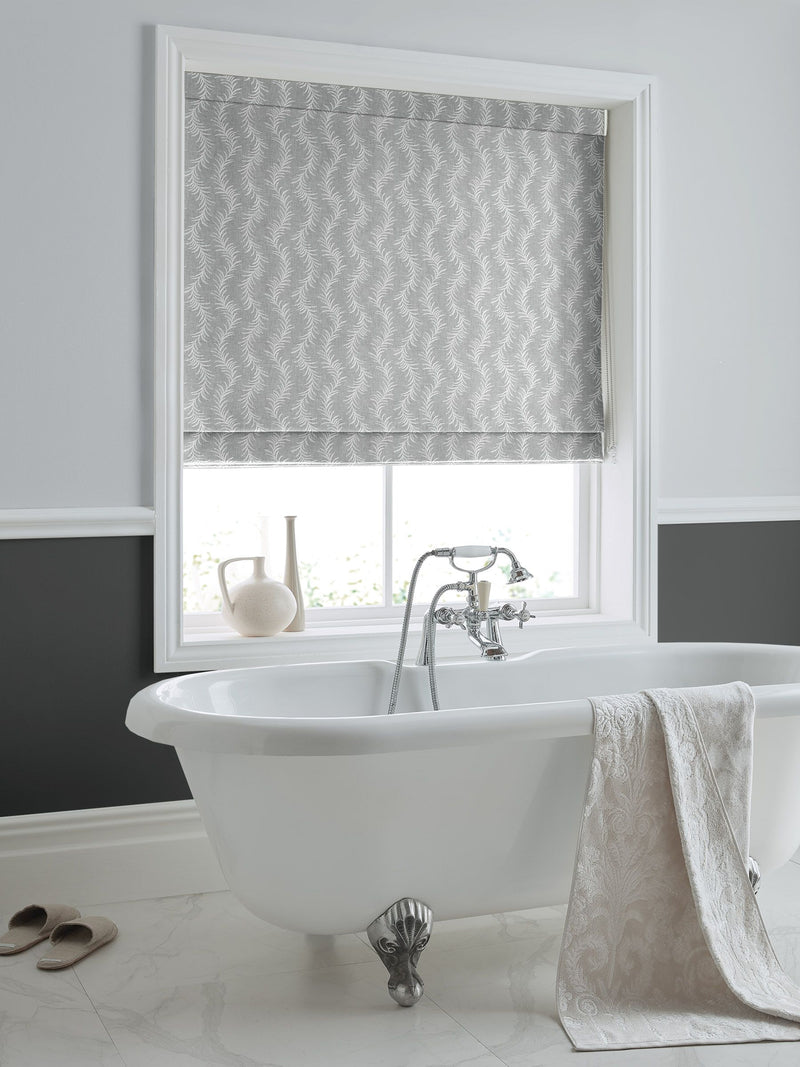 Laura Ashley Grey Dee roman blinds, UK version