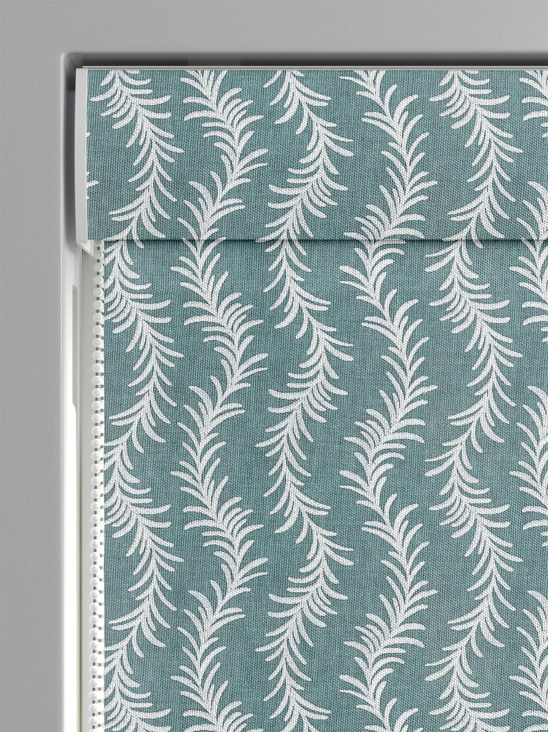 Laura Ashley Blue Dee roman blind, imported from the UK