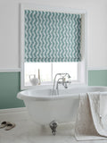 Laura Ashley Blue Dee roman blind, imported from the UK