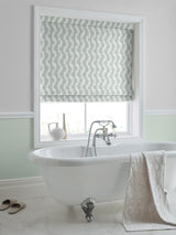 Next Laura Ashley Green Dee Made to Measure Roman Blinds- Buy online at McGrocer