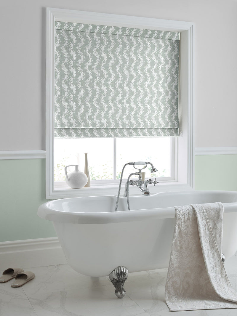 Laura Ashley Green Dee roman blind, UK version