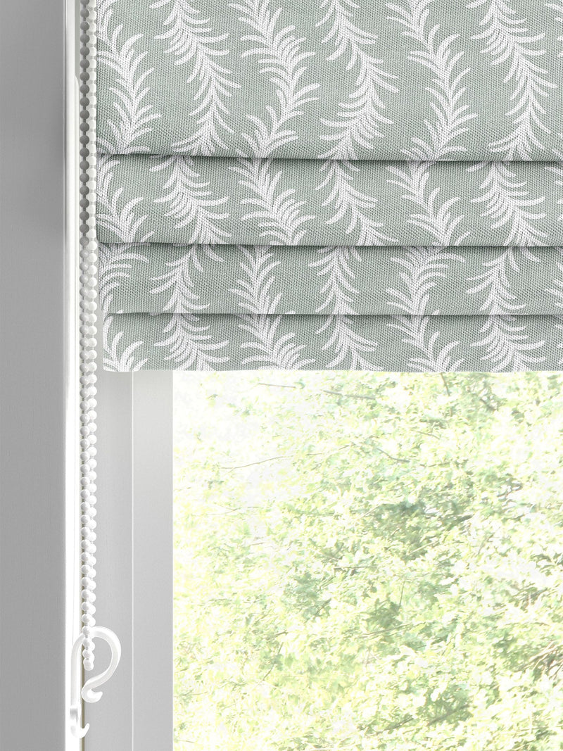 Laura Ashley Green Dee roman blind, UK version