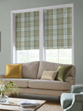 Laura Ashley green Alfriston roman blinds - British product