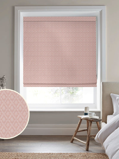 Next Laura Ashley Pink Abingdon Roman Blinds- Buy online at McGrocer