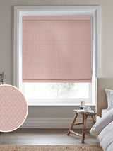 Next Laura Ashley Pink Abingdon Roman Blinds- Buy online at McGrocer