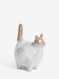 Grey Chester ceramic cat ornament, UK version