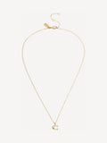 COACH Silver Signature C Starter Necklace