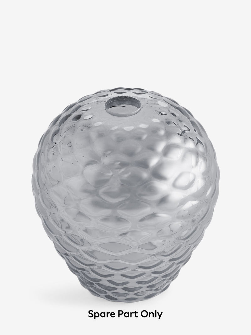 Juno lamp glass smoke grey 3lt - British product