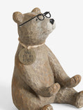 Bertie Bear natural remote control holder 14.5x11x9.5cm, imported from the UK