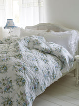 Next Shabby Chic by Rachel Ashwell Aqua Rose Blossom Quilted Bedspread- Buy online at McGrocer