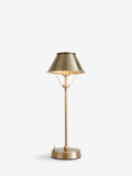 Hector Messing wiederaufladbare Tischlampe - Britisches Produkt