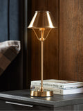 Hector Messing wiederaufladbare Tischlampe - Britisches Produkt