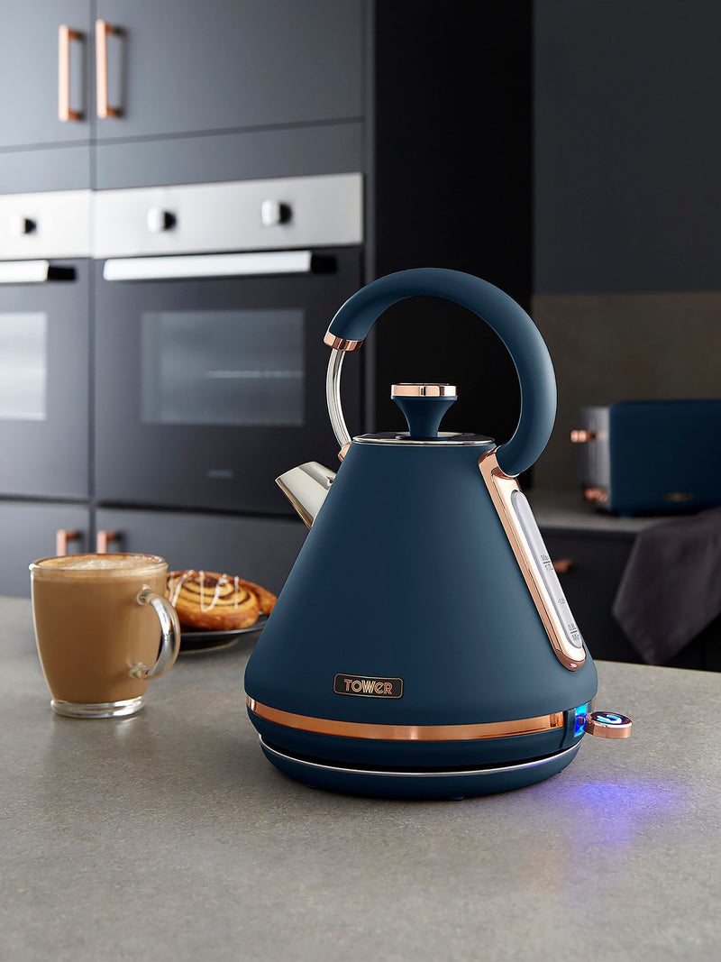 Tower Blue Cavaletto 1.7L kettle (British brand)