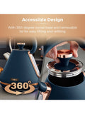 Tower Blue Cavaletto 1.7L kettle (British brand)