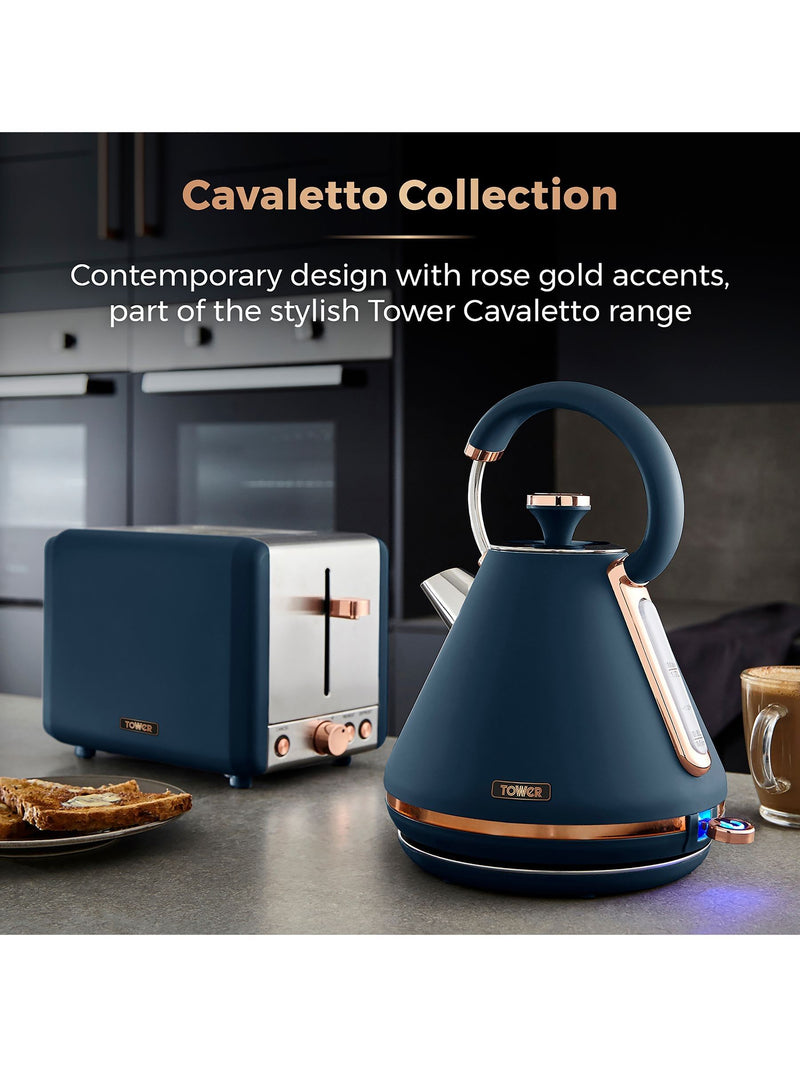 Tower Blue Cavaletto 1.7L kettle (British brand)