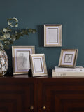Silver Chic mounted photo frame (British brand)