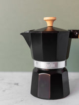 Next La Cafetière Black Venice 6 Cup Stovetop Espresso Maker- Buy online at McGrocer